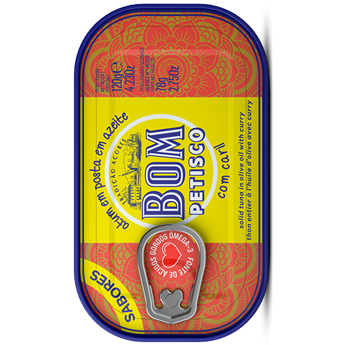 Atum com Caril 125gr.BOM PETISCOThunfisch mit Curry