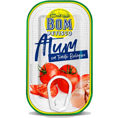 Atum em Tomate BIO 120 grBOM PETISCO