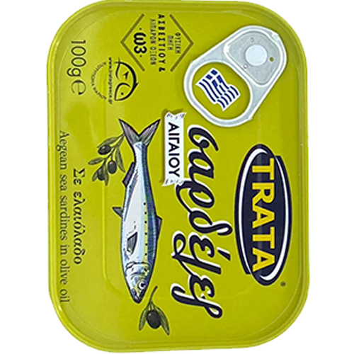 Sardelen mit Olivenöl