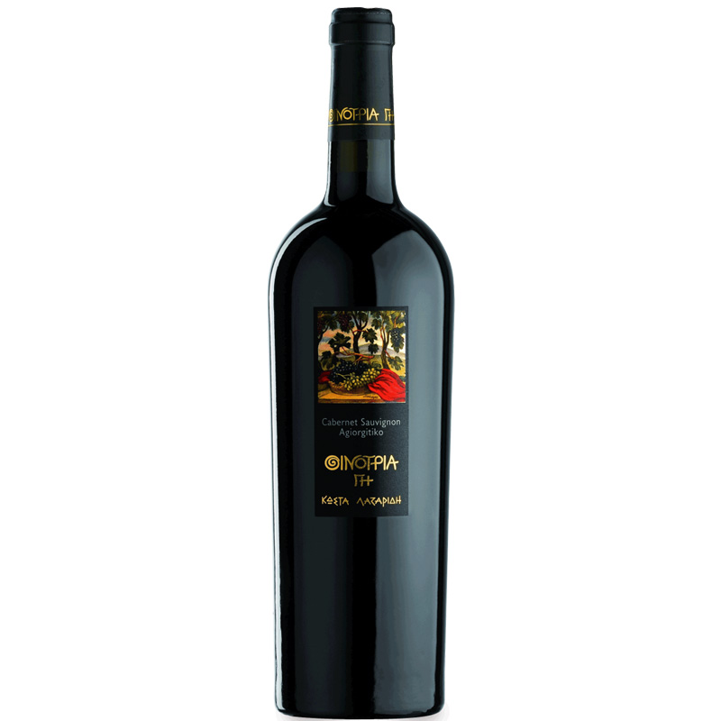 C. Lazaridis Oinotria Gi Cab.Sauvig.-Agioritiko 0,75l