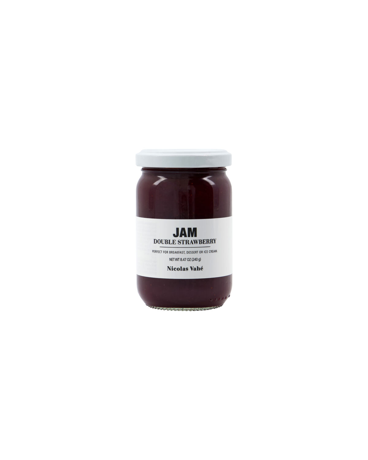 Jam, Double strawberry, 240 g