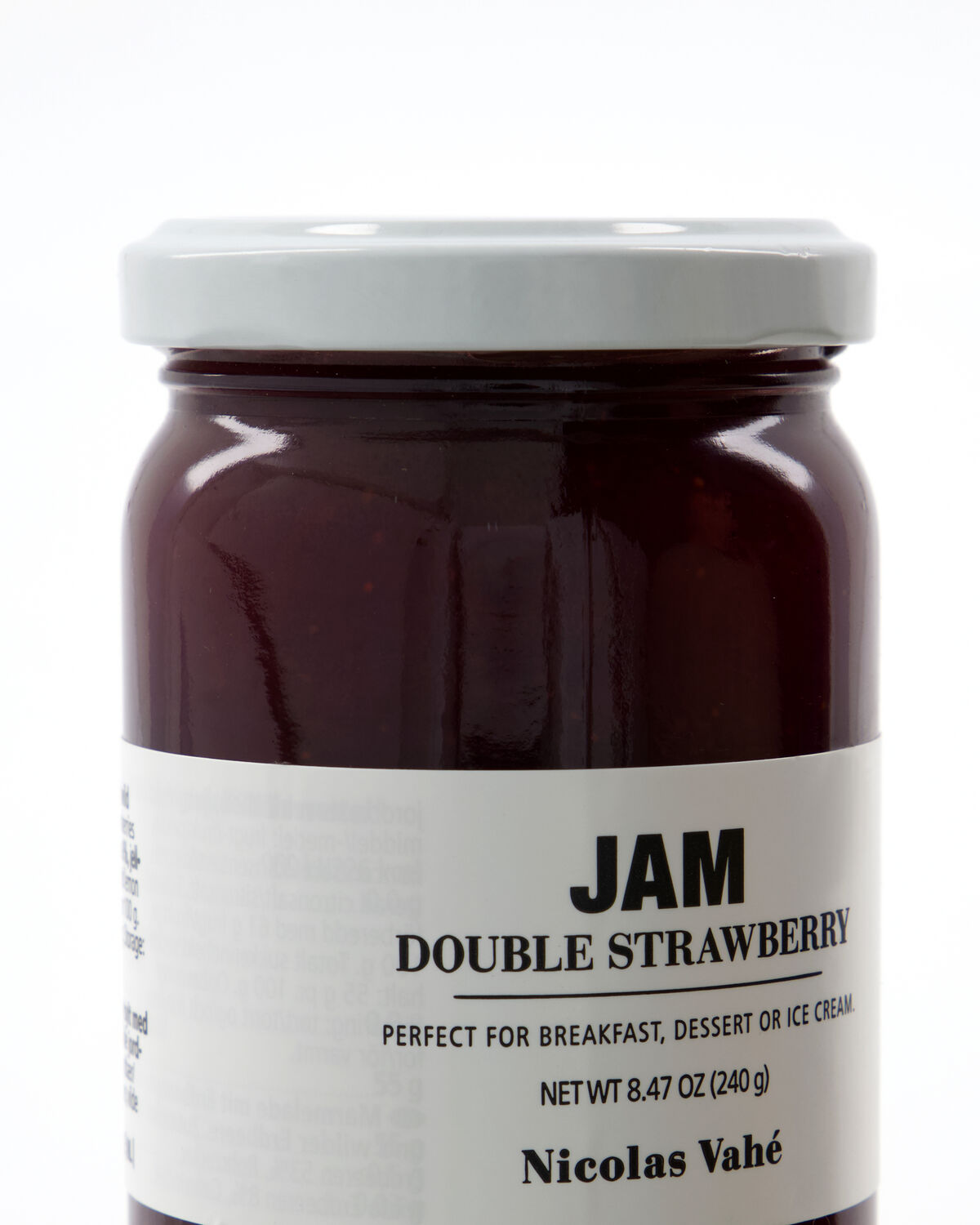Jam, Double strawberry, 240 g