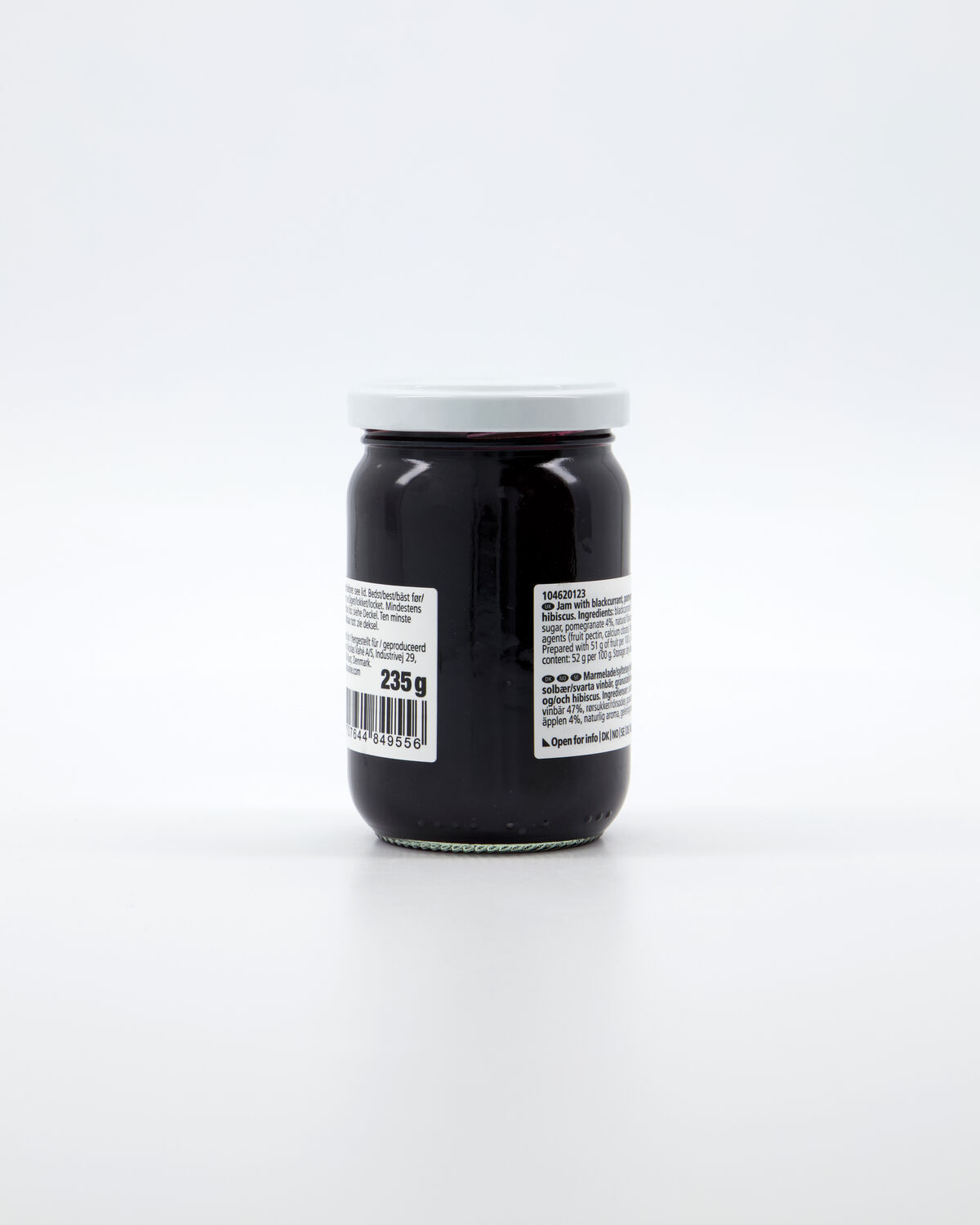 Jam, Blackcurrant & pomegranate, 235 g