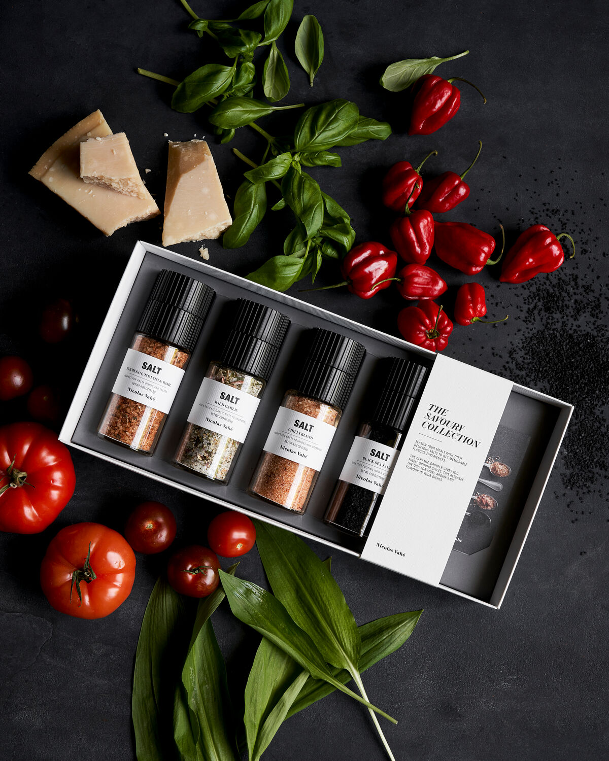 Gift box, Savoury, 130|85|120|115 g|g|g|g