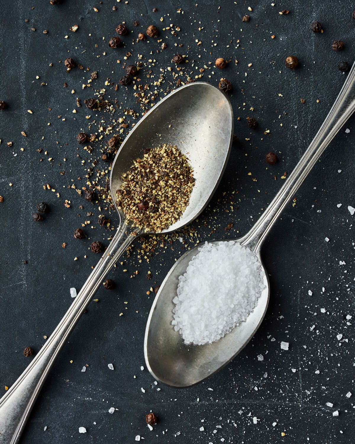 Gift box, French sea salt + pepper, black, 140|335 g|g