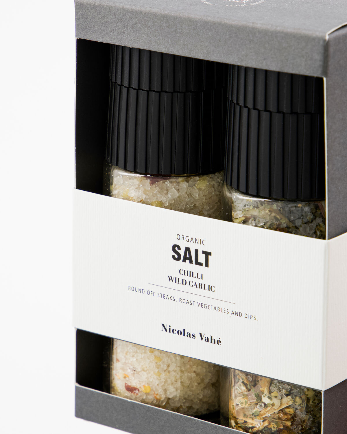 Gift box, Salt chilli salt + wild garlic, organic, 120|80 g|g