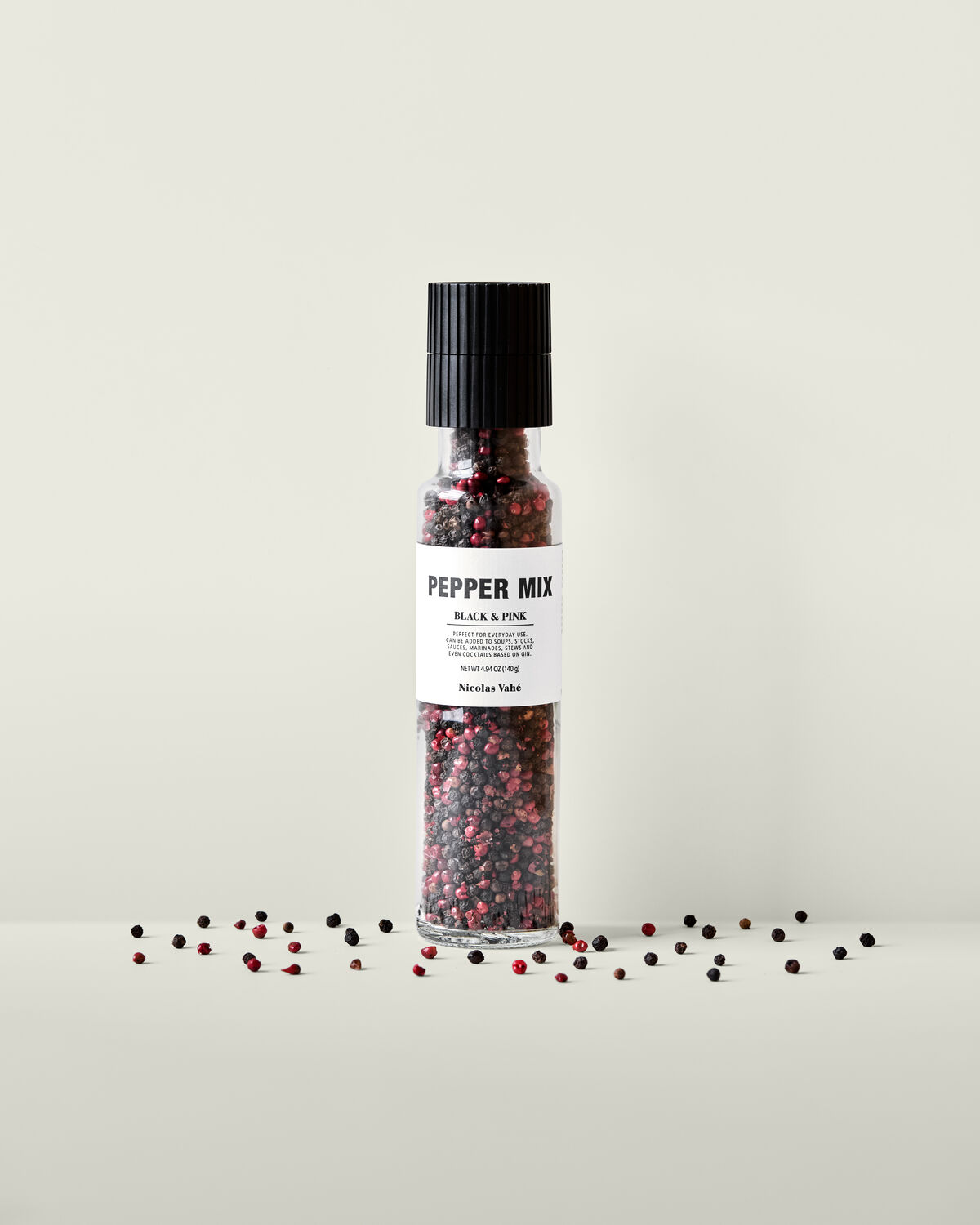 Pepper, Black & pink mix, 140 g