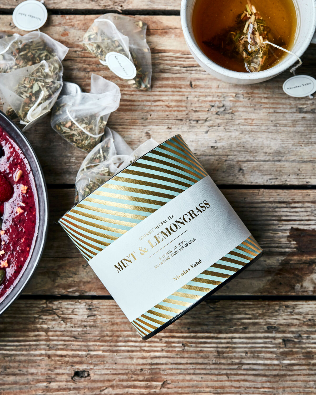 Herbal tea, Mint & lemongrass, 30 g