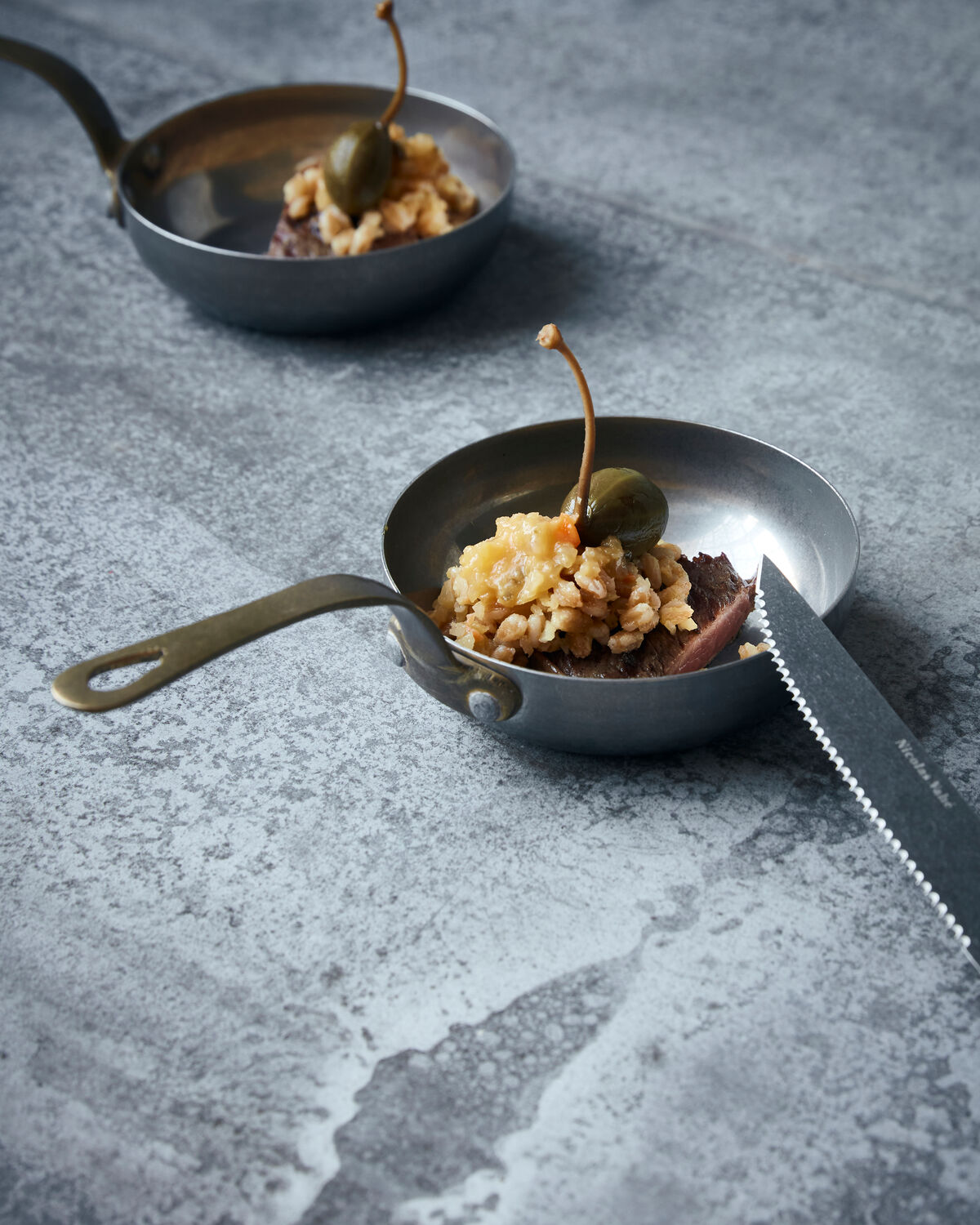 Bratpfanne, NVPresentation, Silber-Finish