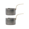 Mini-Topf, NVPresentation, Silber-Finish