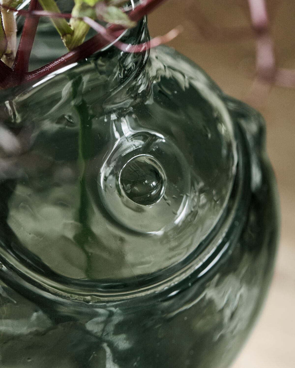 Vase, HDFish, Rauchgrau