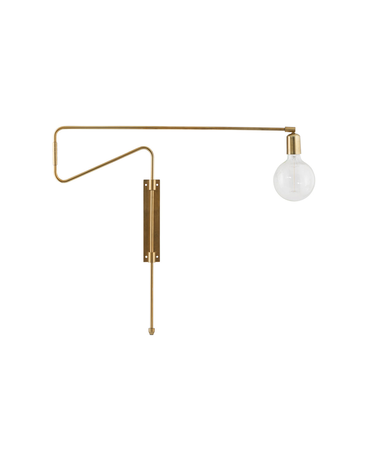 Wandleuchte, HDSwing, Messing