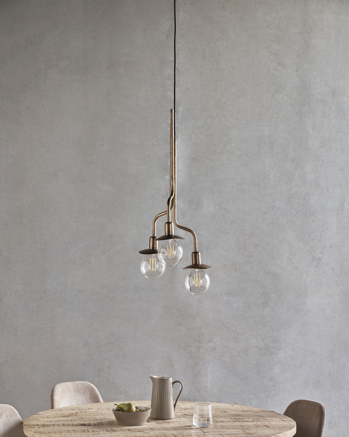 Lampe, HDHana, Messing-finish