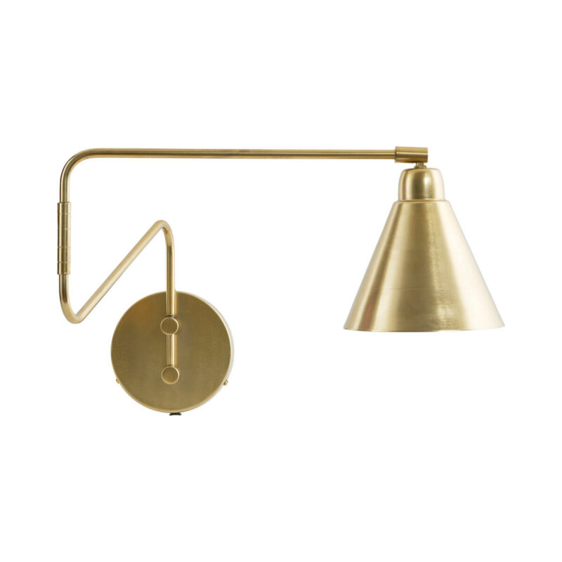 Wandleuchte, HDGame, Messing