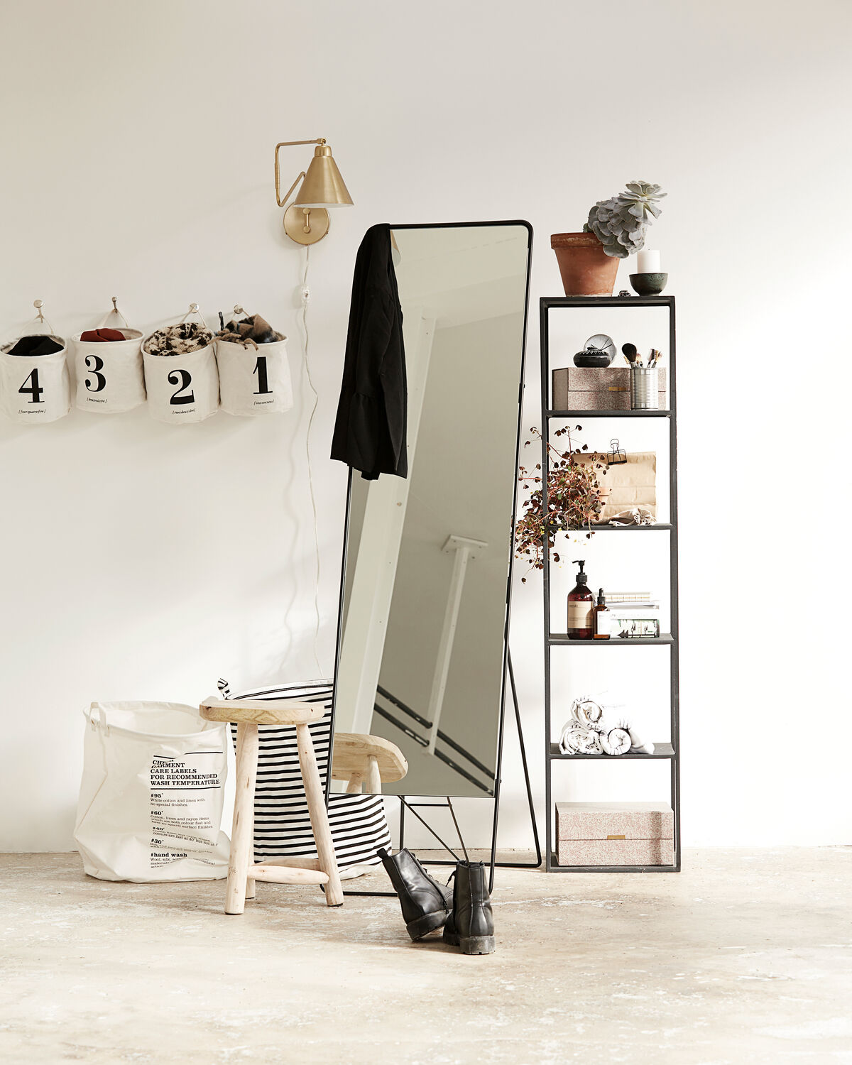 Wandleuchte, HDGame, Messing