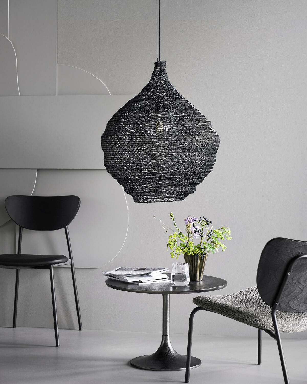 Lampe, HDMesh, Schwarz