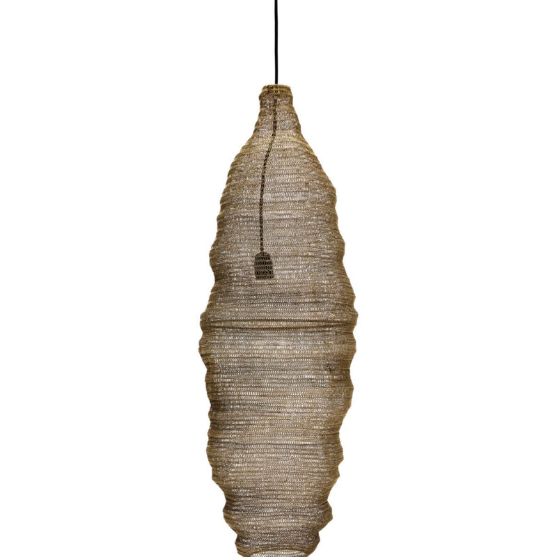 Lampe, HDMesh, Antikes Champagner-Silber-Finish