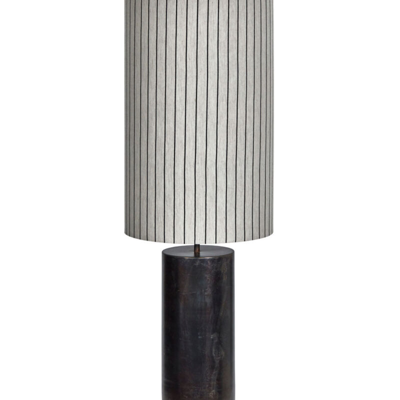 Stehlampe, HDRafi base with HDShade, Antikes Braun, Off-White, Schwarz