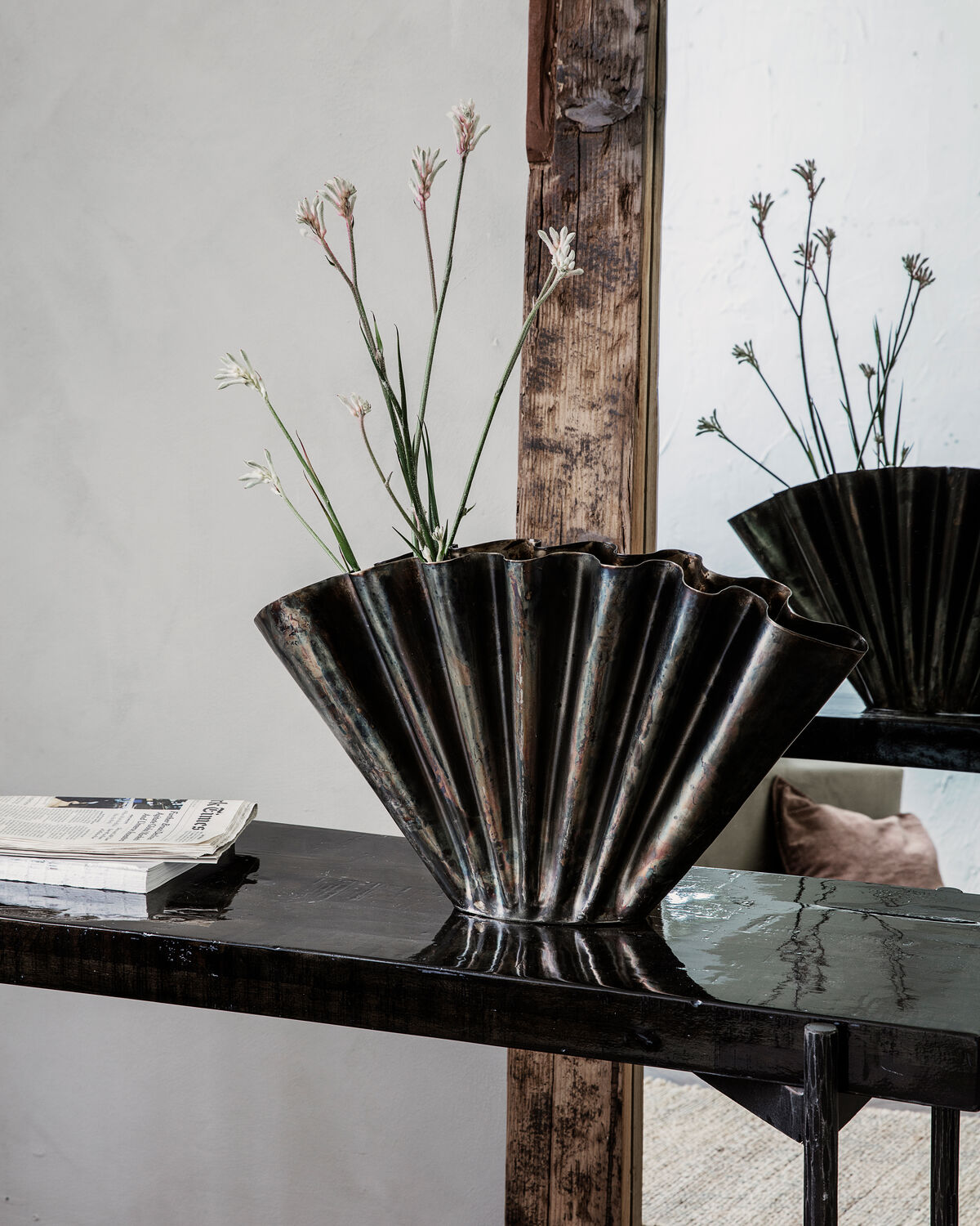 Vase, HDFlood, Antikes Braun