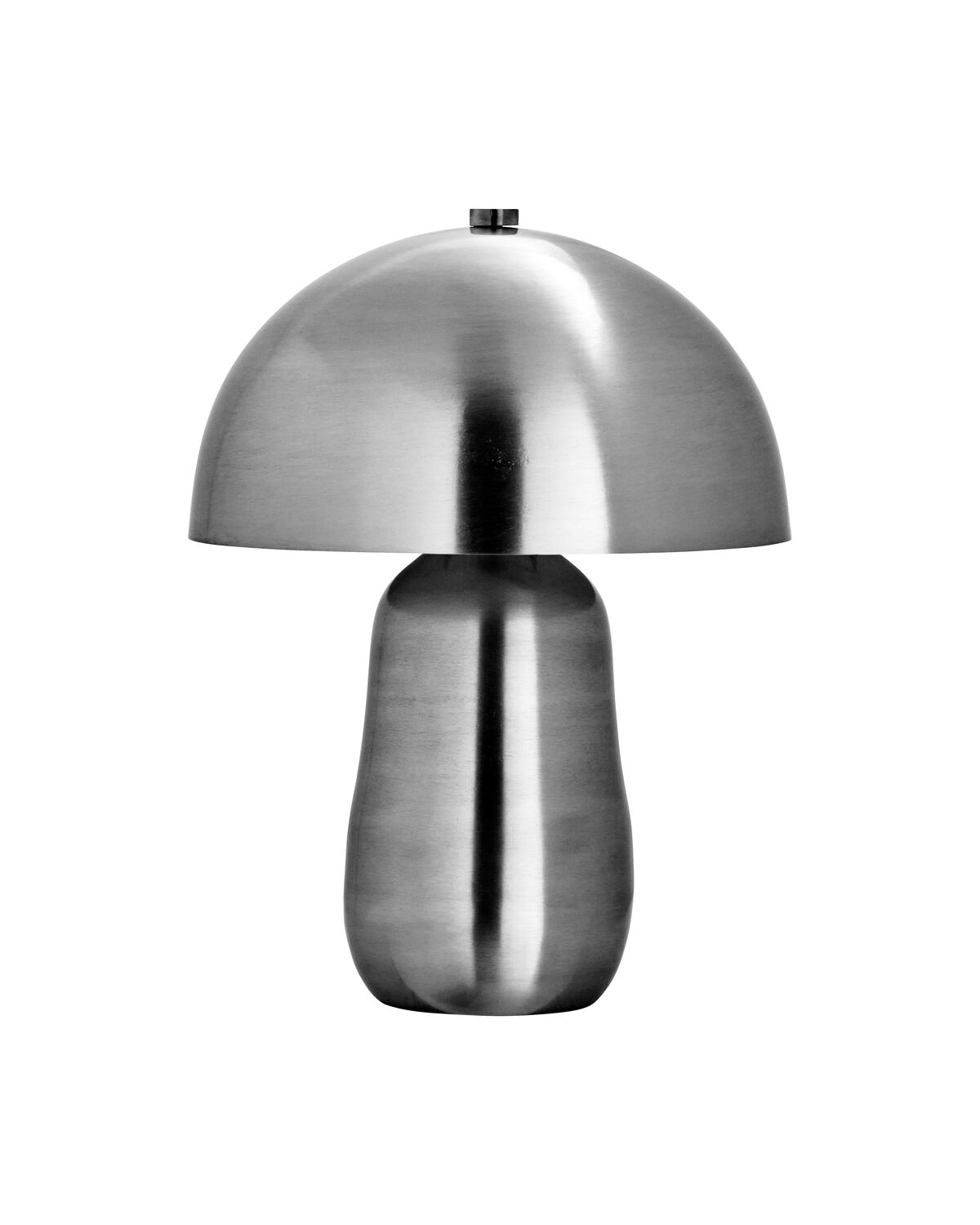 Tischleuchte, HDRoomie, Gebürstetes Silber-Finish