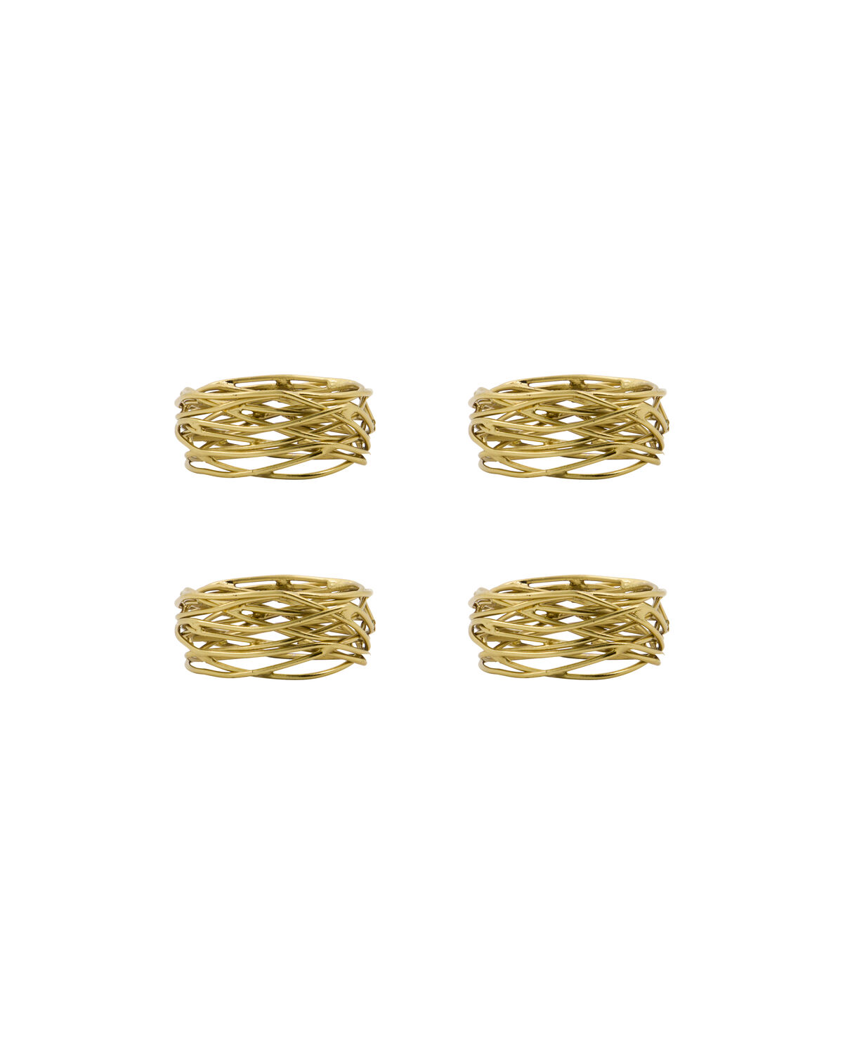 Serviettenringe, HDRing, Gold