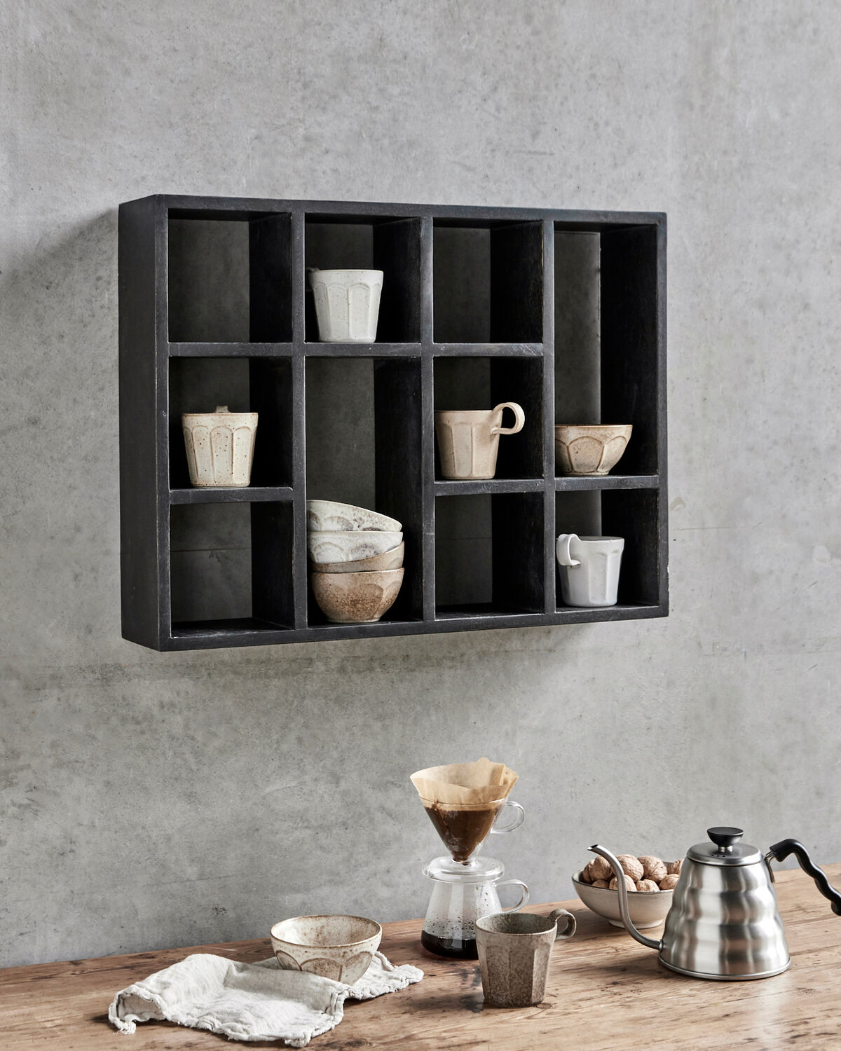 Regal, HDDisplay, Schwarz