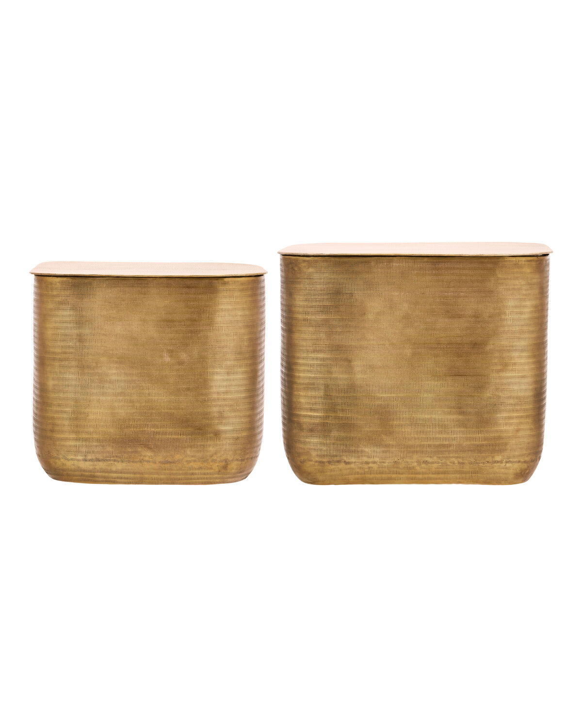 Beistelltisch, HDCajas with storage, Gold