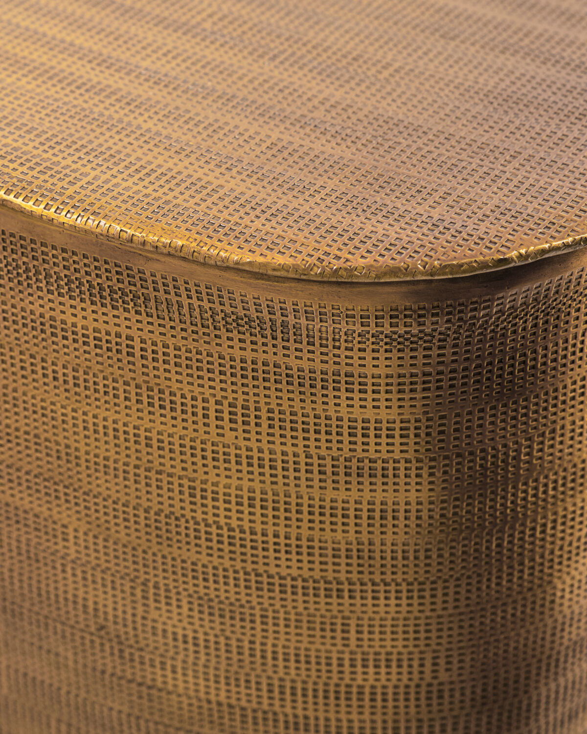 Beistelltisch, HDCajas with storage, Gold
