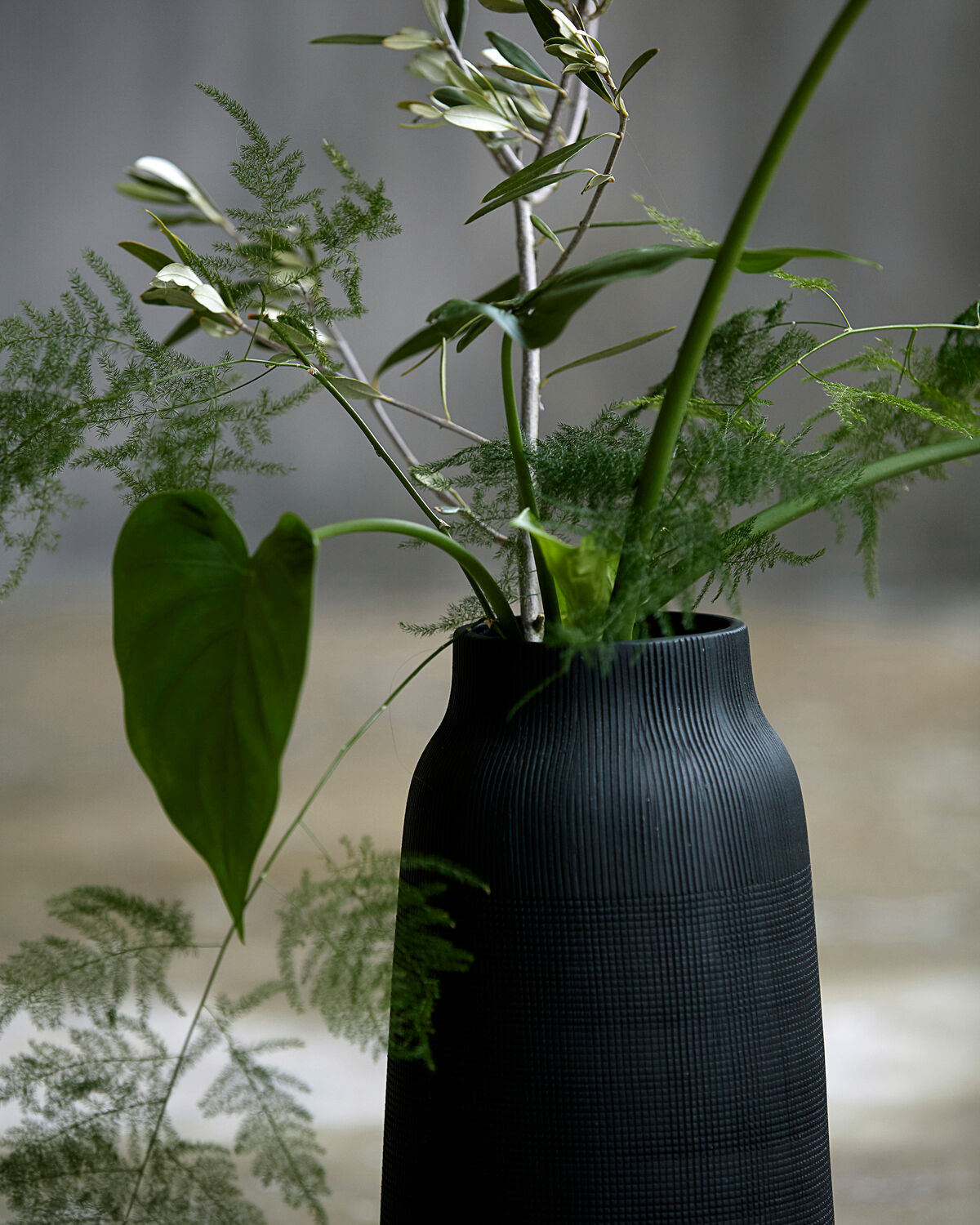 Vase, HDGroove, Schwarz