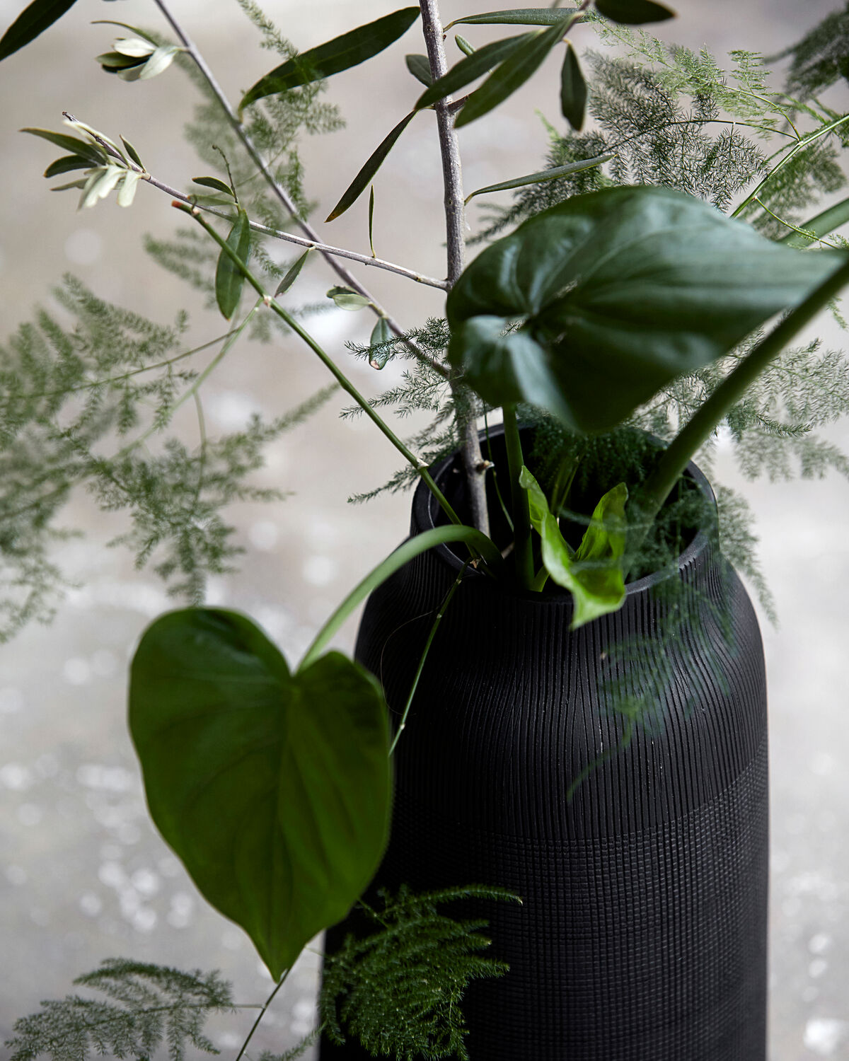 Vase, HDGroove, Schwarz