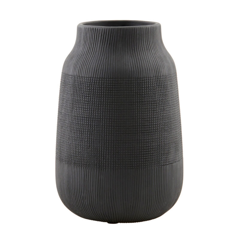 Vase, HDGroove, Schwarz