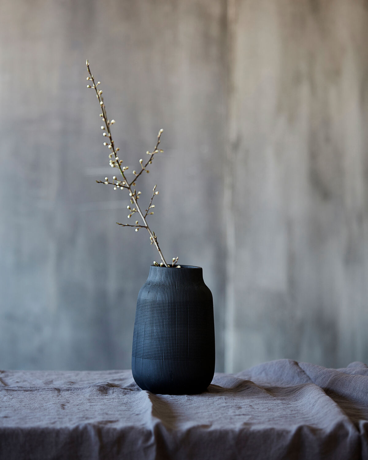 Vase, HDGroove, Schwarz