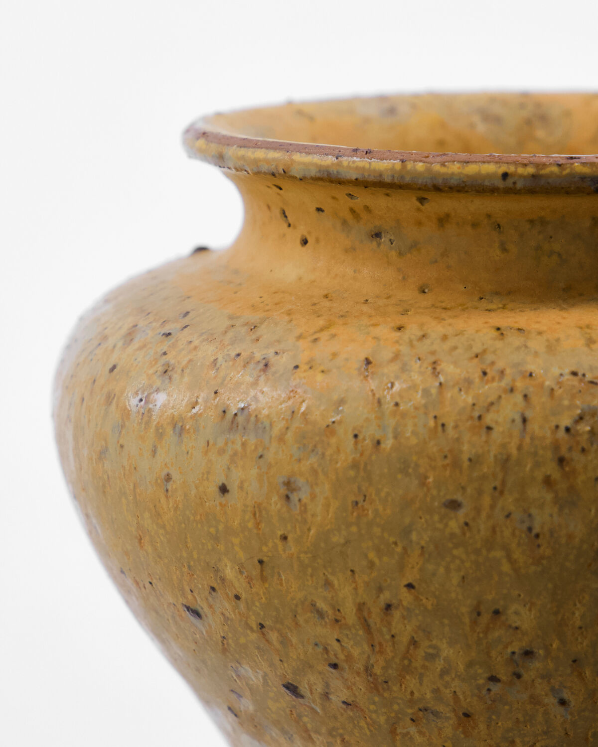 Vase, HDKolo, Senfgelb