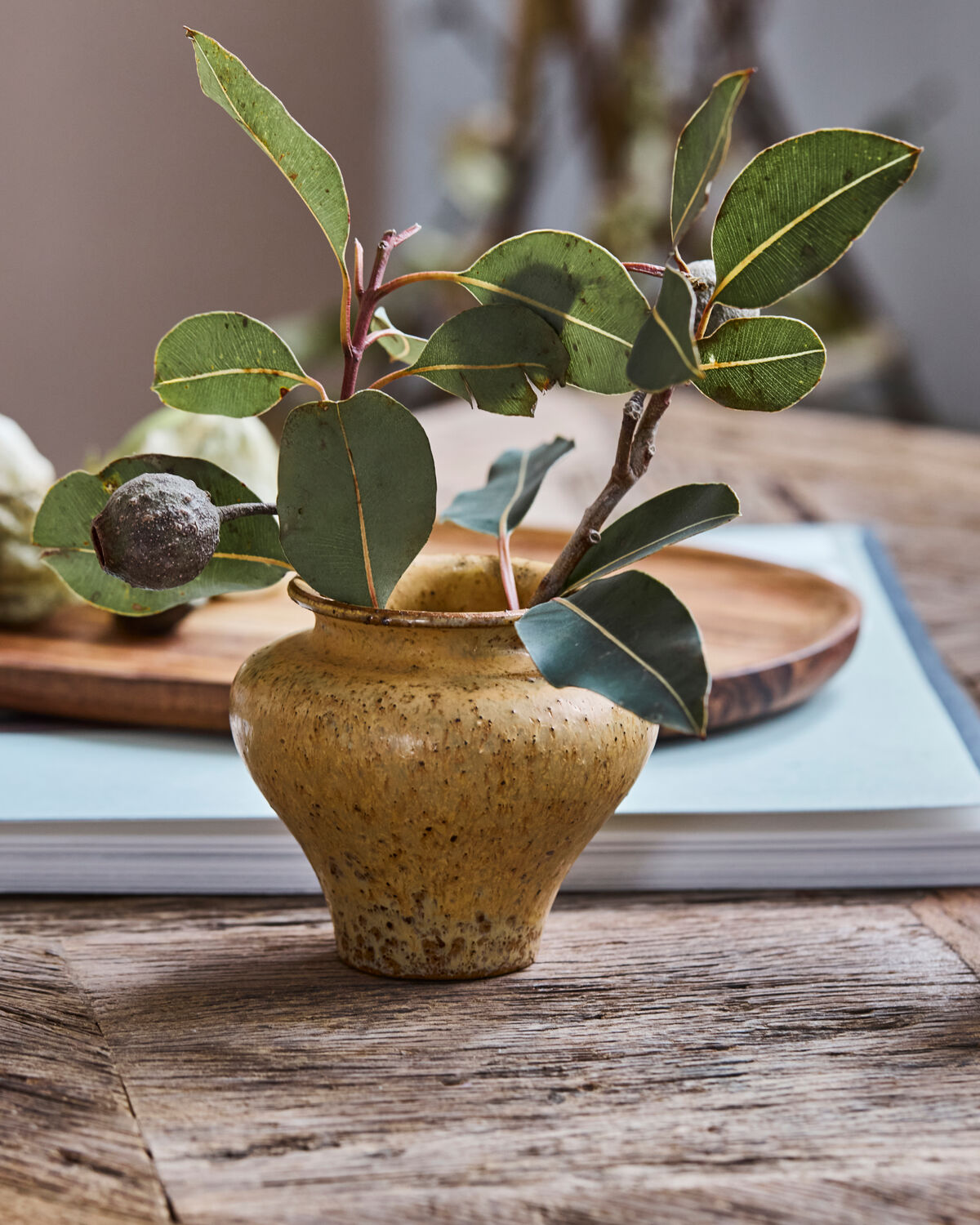 Vase, HDKolo, Senfgelb