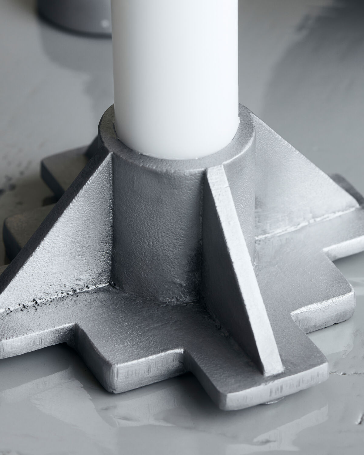 Kerzenständer, HDCastle, Antik-Aluminium