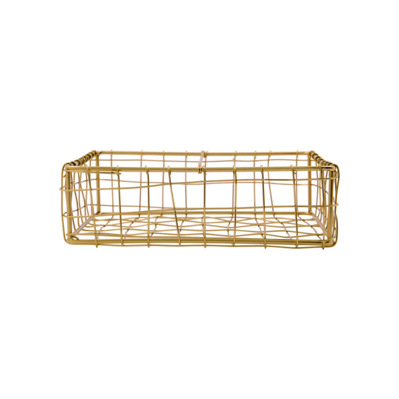 Napkin basket, HDBring, Gold