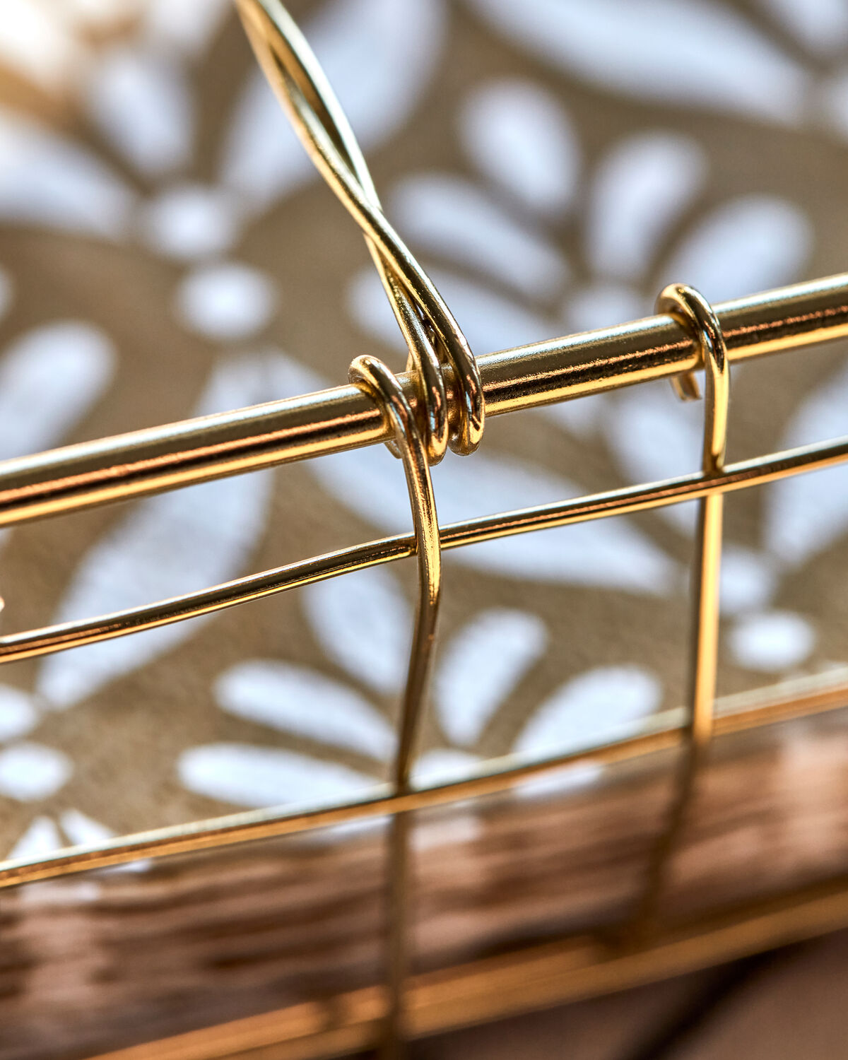 Napkin basket, HDBring, Gold