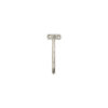 Haken, HDWelo, Gebürstetes Silber-Finish