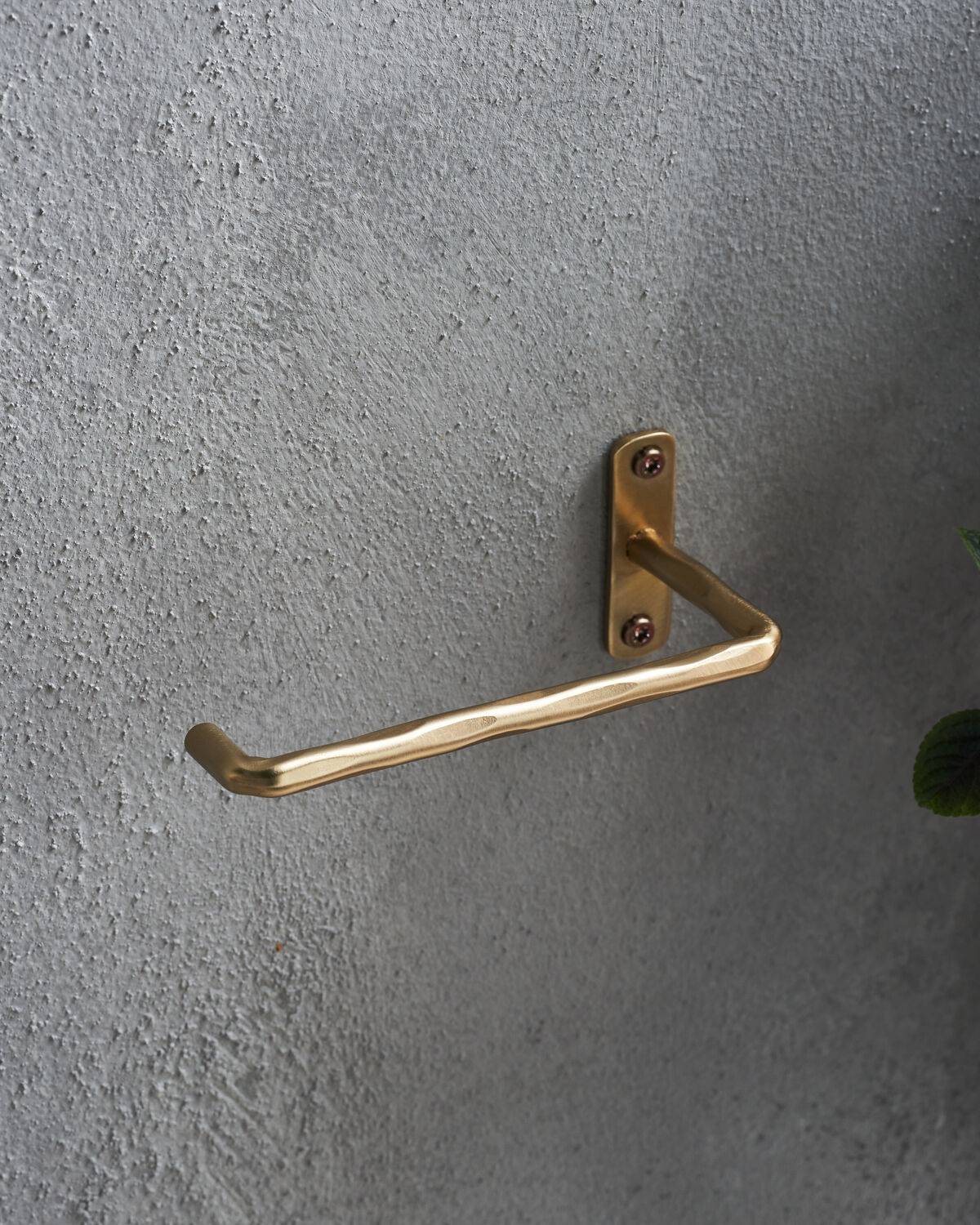 Toilettenpapierhalter, HDWelo, Mattes Messing-Finish