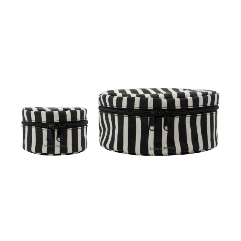 Aufbewahrung, HDTopp, Schwarz, Off-White