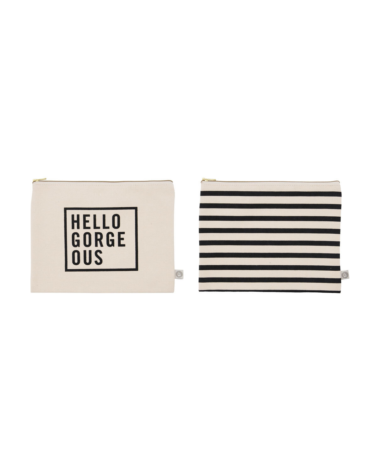 Kupplung, HDCanva, Schwarz, Off-White, Business Rule Blue