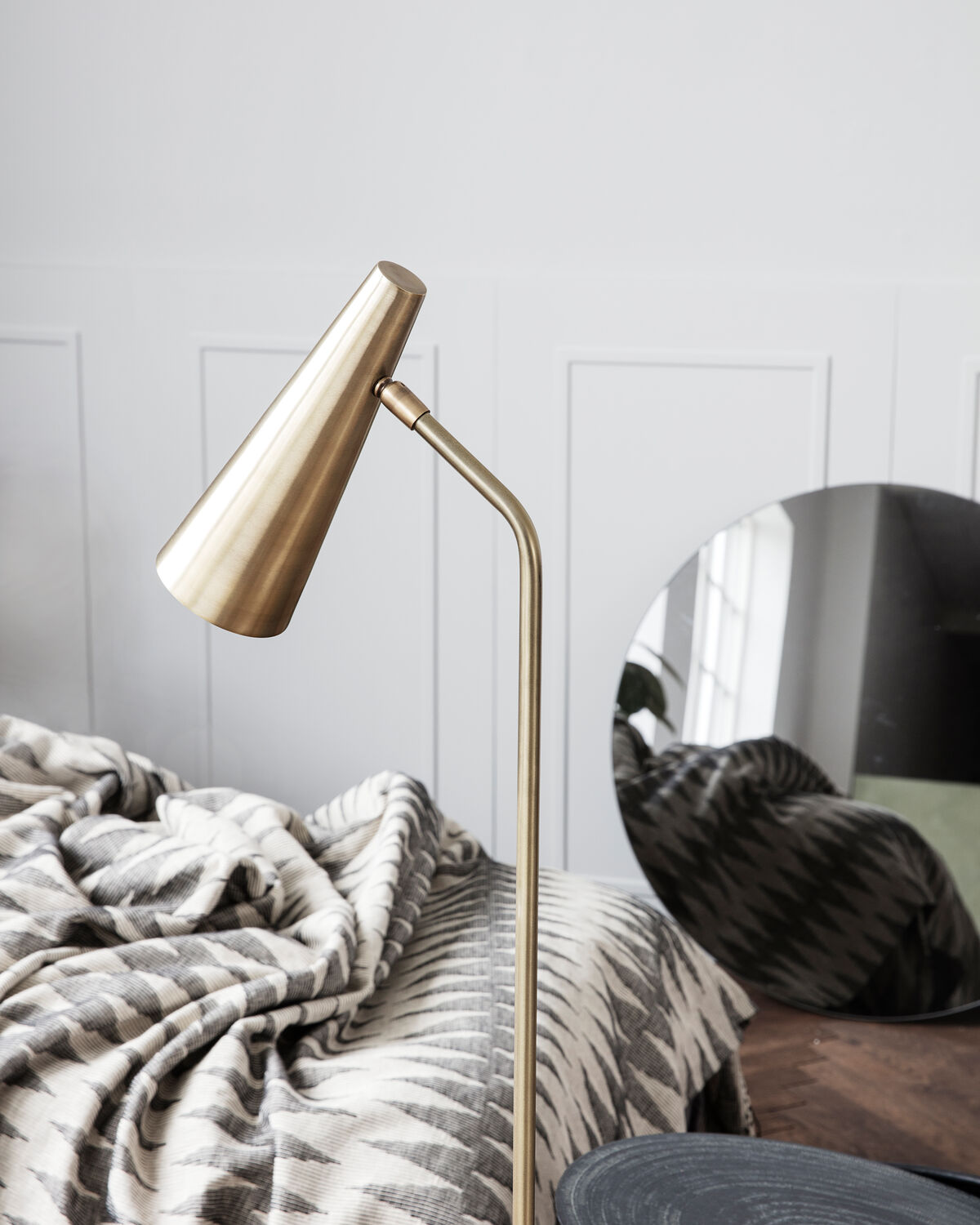 Stehlampe, HDPrecise, Messing