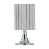 Tischleuchte, HDTulip, Silber-Finish