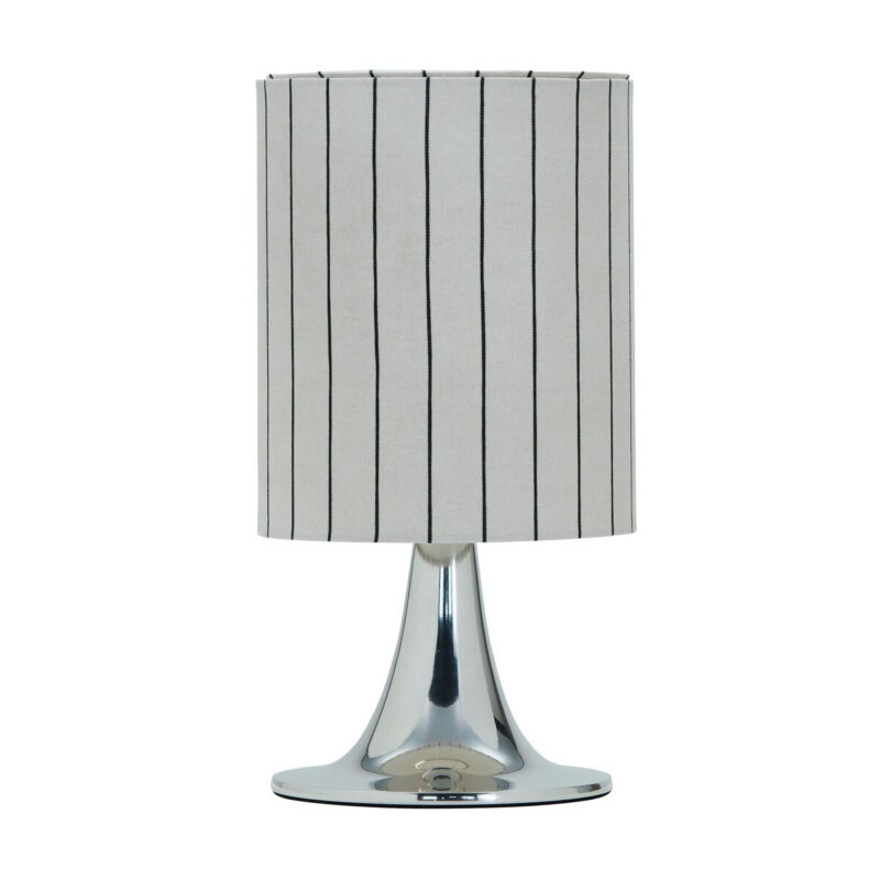 Tischleuchte, HDTulip, Silber-Finish