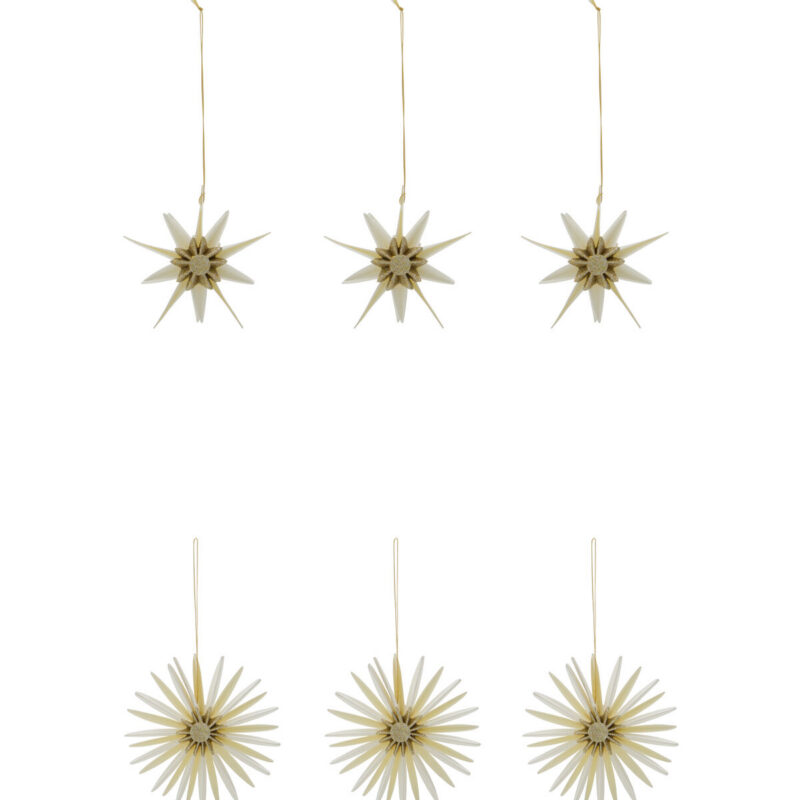 Weihnachtsschmuck, HDStari, Off-White, Champagner