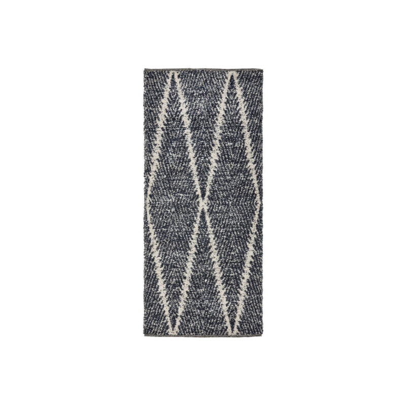 Teppich, HDKin, Schwarz, Off-White