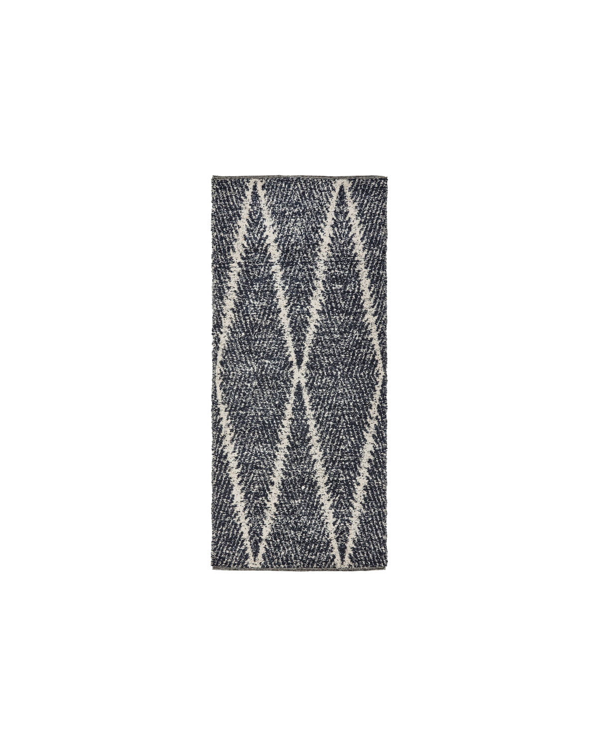 Teppich, HDKin, Schwarz, Off-White