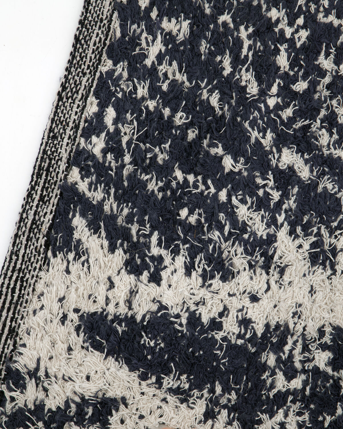Teppich, HDKin, Schwarz, Off-White