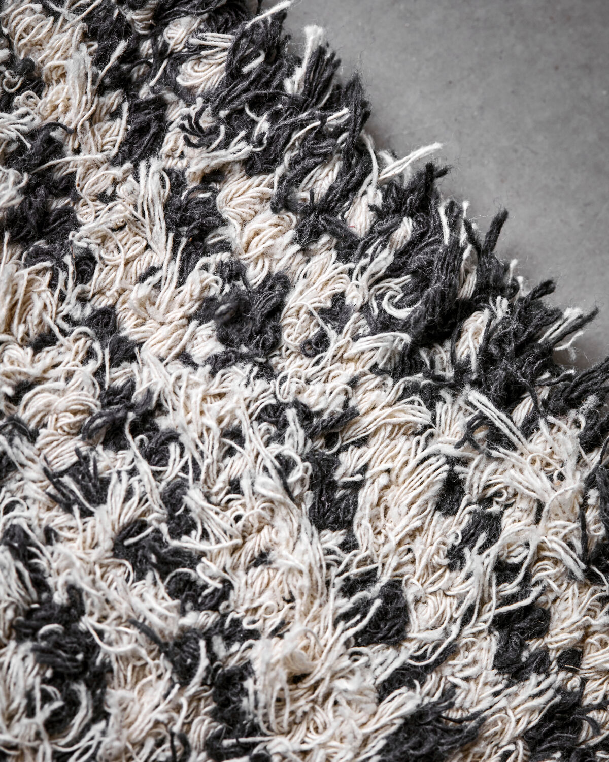 Teppich, HDKin, Schwarz, Off-White