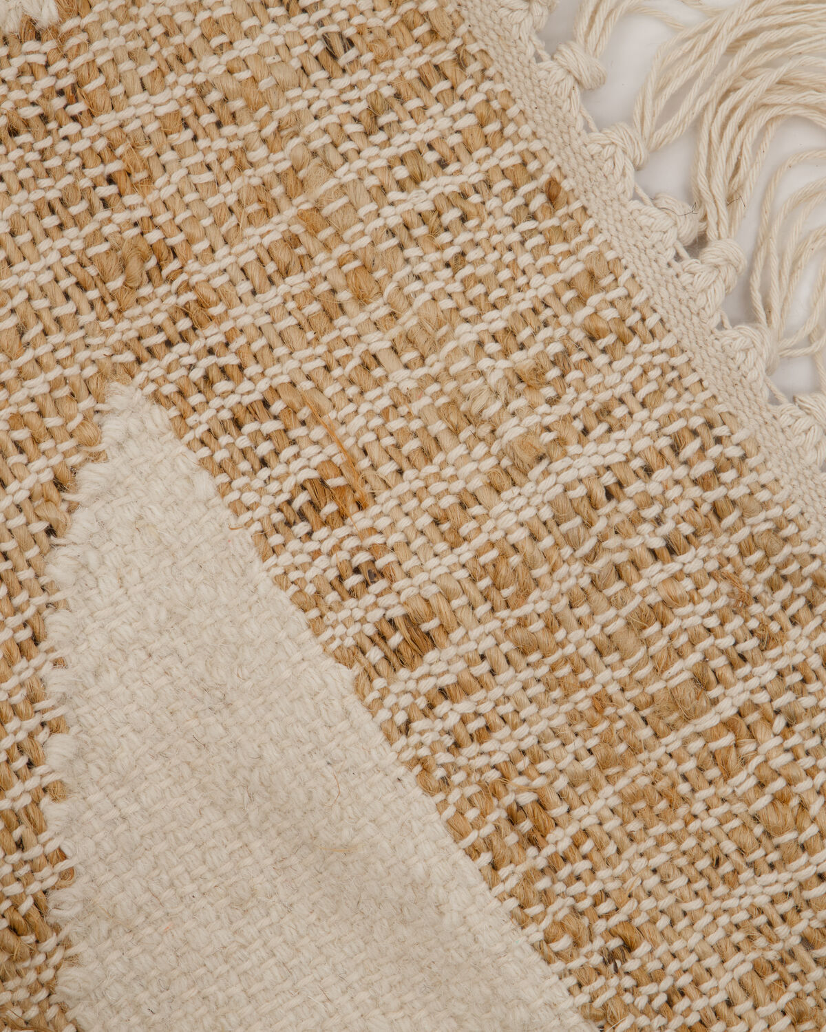 Teppich, HDRostro, Natur, Off-White